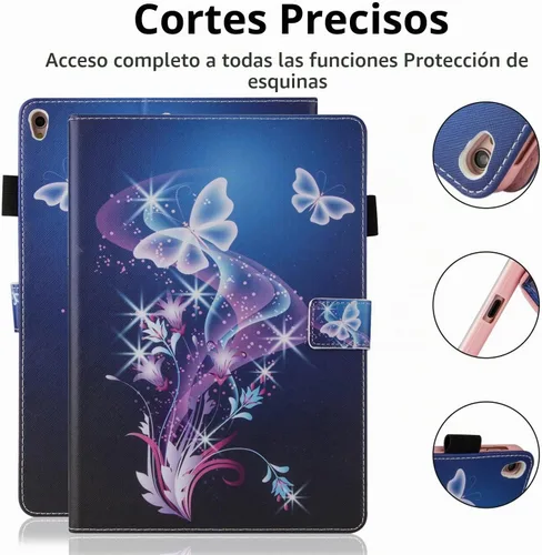 Vista 6 de Dteck Funda de 10.5 pulgadas para iPad Air 2019 (3ª generación, A2152 A2123 A2153) / iPad Pro 2017 (A1701 A1709) Tablet - Funda tipo cartera #00-02