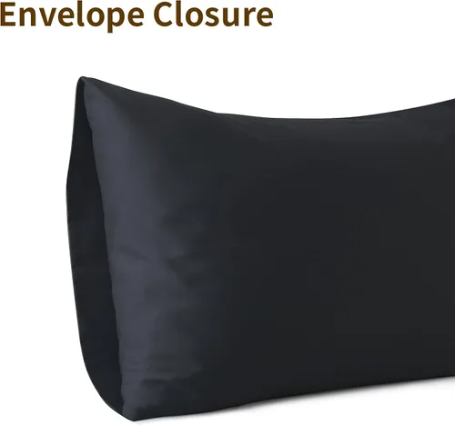 Vista 143 de Juego de 2 fundas de almohada 100% de algodón egipcio, fundas de almohada refrescantes de 400 hilos, fundas de almohada suaves y transpirables