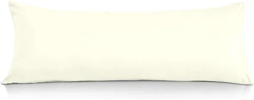 Vista 9 de Beddingstar - Funda de almohada con cierre de cremallera, 1 funda de almohada corporal de 500 hilos, 100 % algodón egipcio puro