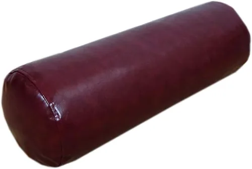 Vista 20 de Almohada larga de cuero, almohada cervical para el cuello, almohada cilíndrica decorativa, almohada redonda multifuncional para rodilla