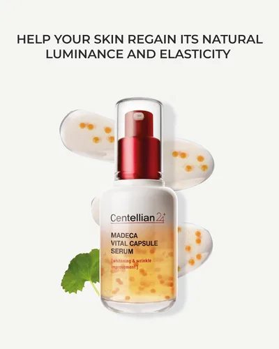 Vista 2 de CENTELLIAN 24 Vital Capsule Serum (1.69 fl oz) - Ampolla para hidratar, elasticidad de la piel, protección de la piel y calmante por Dongkook