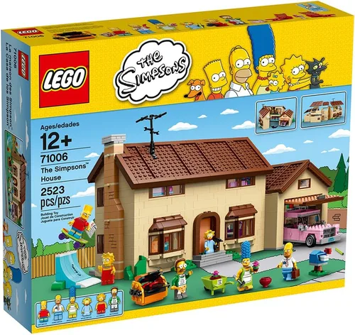 Vista 6 de LEGO Los Simpson 71006 La Casa de Los Simpson