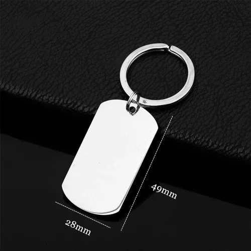 Vista 2 de Llavero personalizado de alerta de emergencia para mascotas para identificación personalizada, regalo de seguridad para dueño de mascota, mi mascota