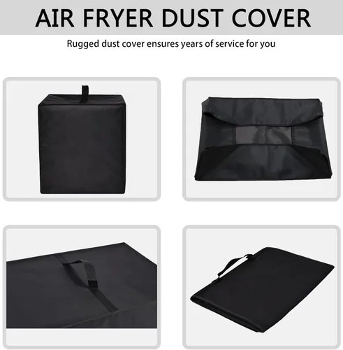 Vista 7 de Cubierta antipolvo para freidora de aire CHEFMAN Multifuncional Digital 10L Negro