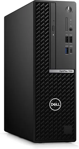 Vista 4 de Dell Optiplex 7090 SFF Desktop Core i7-10700 - Disco duro SSD de 512 GB - 32 GB RAM 8 núcleos @ 4.8 GHz Win 11 Pro Negro (renovado)