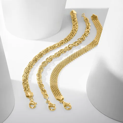 Vista 6 de Ross-Simons Jewelry Set 3 Link Bracelets