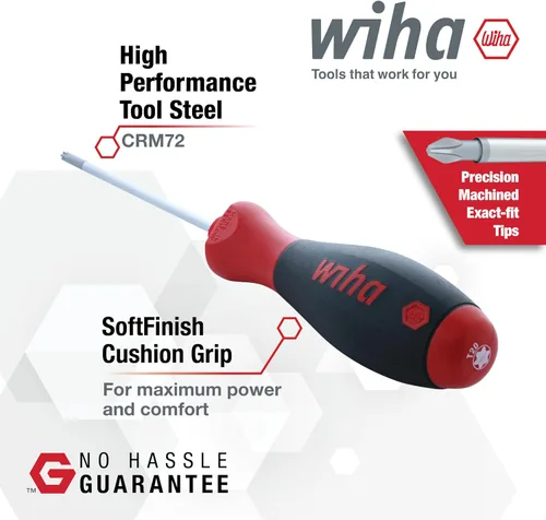 Vista 7 de Wiha 36267 Juego de destornilladores Torx T5-T40 de 12 piezas con acabado suave