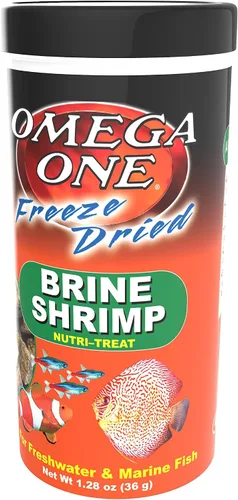 Vista 2 de Omega One Camarones en salmuera liofilizados, 1.28 oz
