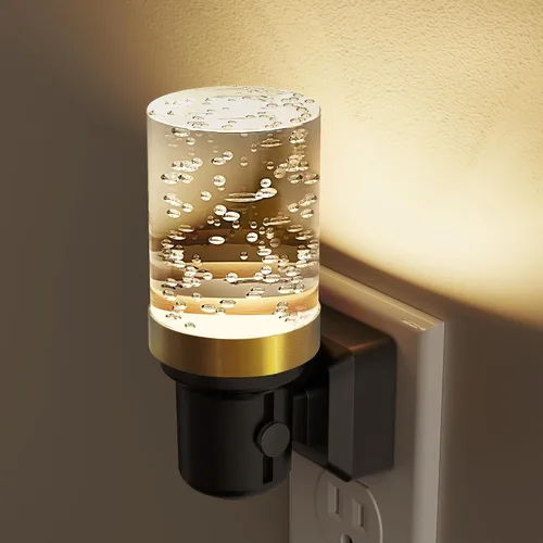 Vista 15 de L LOHAS LED - Luz nocturna LED, luces nocturnas LED enchufables en la pared, luz nocturna regulable con sensor de luz automático, 3000K blanco