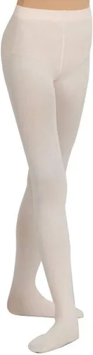 Vista 3 de Medias de nylon Capezio ultrasuaves, de danza, ajustadas, para mujer, L XL, Blanco
