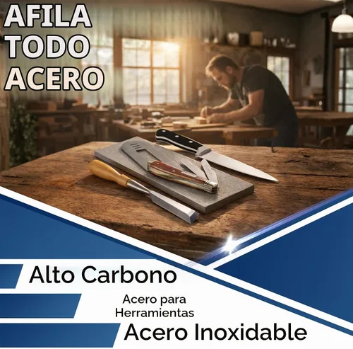 Vista 8 de Ultra Sharp Set Piedra de afilar de diamante – 8 x 3 Grano Grueso/medio/extra fino