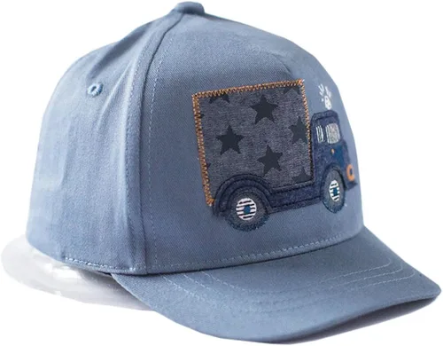 Vista 2 de UQ Gorros de béisbol ajustables de algodón para niños con diseño de estrellas