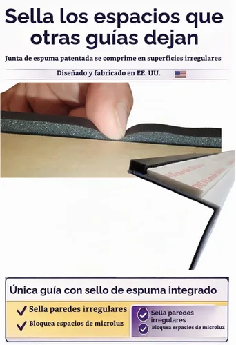 Vista 2 de Tiras de bloqueo de luz – Blancas 152 cm, Juego de 2 – Bloqueador de luz para persianas enrollables y cortinas de celulosa – Bloqueador de luz
