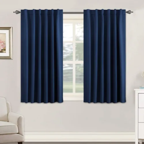 Vista 145 de H.VERSAILTEX Cortinas Opacas con Aislamiento Térmico, Paneles de Tratamiento de Ventanas que Oscurecen la Habitación, Cortinas Opacas para Sala