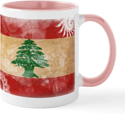 Vista 74 de CafePress #1 - Taza de café de cerámica libanesa de 11 oz (11.0 fl oz)