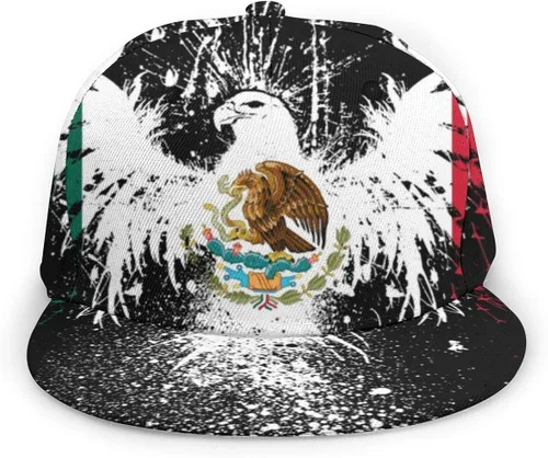 Vista 2 de Baseball Cap Men Women - Rainbow Tie Dye Adjustable 3D Printed Snapback Flat Bill Hip Hop Hat