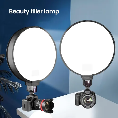 Vista 5 de DAUERHAFT Difusor de flash de softbox redondo portátil, difusor de softbox de forma redonda plegable de 15.7 in, difusor de flash para luz rápida