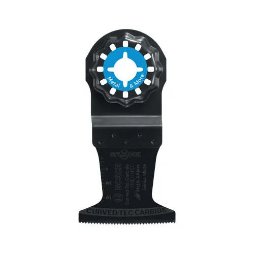 Vista 4 de Bosch OSL134CC - Cuchilla de inmersión extrema de carburo curvado-Tec oscilante de 1-3/4 pulgadas Starlock