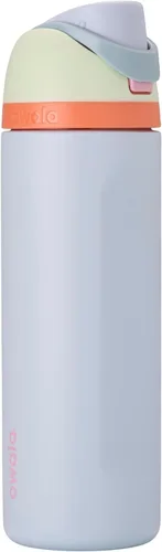 Vista 63 de Owala FreeSip - Acero inoxidable - 32 oz - Morado/Azul (pistas de esquí de los años 80)
