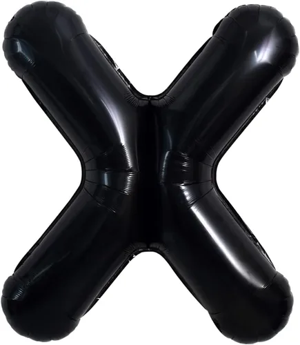 Vista 36 de TONIFUL Globos grandes de helio de letras B negras grandes de 40 pulgadas, globos de aluminio Mylar para decoración de suministros de fiesta