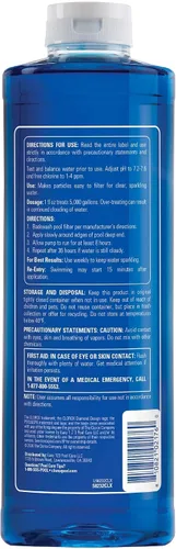 Vista 2 de Clarificador de agua super de spa y alberca Clorox, 1 cuarto de galón 58032CLX