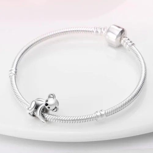 Vista 2 de TINSLO Christmas Theme Charm fits Pandora Bracelets, 925 Sterling Silver Pendant for Women Girls Christmas Gifts for Women Charm for Bracelet and