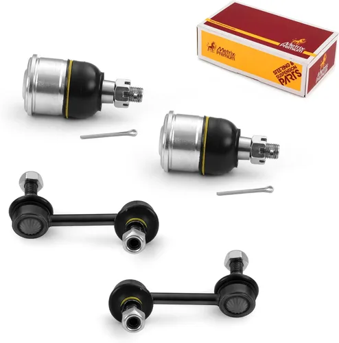 Vista 203 de Metrix Premium Chassis Parts - Juego de 4 piezas de articulación de rótula superior y barra estabilizadora delantera para Ford Ranger RWD 1998-2011