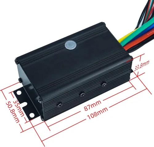 Vista 2 de FLIPSKY 75100 FOC 75V 100A solo ESC con PCB de aluminio basado en VESC para monopatín eléctrico/scooter/controlador de velocidad de Ebike