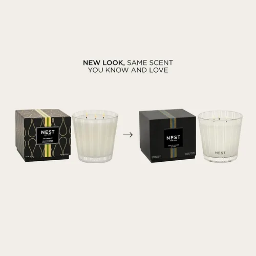 Vista 2 de NEST New York - Vela perfumada con tres mechas, limón y menta de Amalfi - 21.2 oz - Hasta 100 horas de tiempo de combustión - Recipiente de vidrio