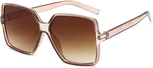 Vista 28 de gafas de sol Gafas cuadradas ojos de gato Gafas de sol de colores UV400 1-beige