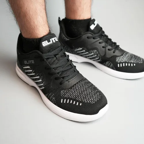 Vista 7 de ELITE Zapatos de bolos Freedom Athletic con cordones para hombre con suela deslizante universal para jugadores diestros o zurdos