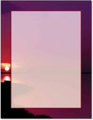 Vista 3 de Cool Colors - Papel para impresora láser y inyección de tinta con membrete, paquete de 25