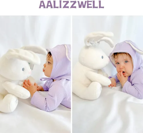 Vista 2 de Aalizzwell Ropa de Pascua para bebés, niños y niñas, traje de conejito