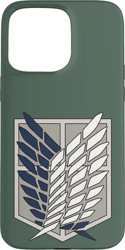 Vista 31 de Attack on Titan Funda protectora del regimiento de exploradores de la temporada 4 para iPhone 17