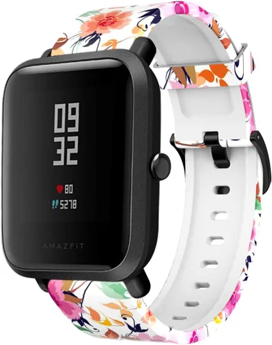 Vista 9 de Compatible con Amazfit Active 2 Square/Active 2 1/GTS 4 mini 4 3 2 2e 2 Mini/GTR 1.654 in/Bip 3 pro/Bip U pro/Bip S/Bip Lite correas de repuesto