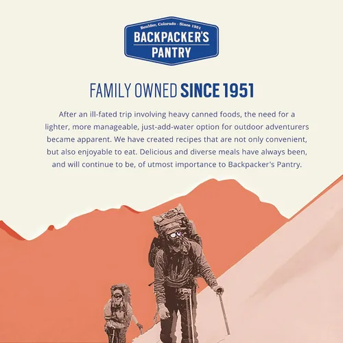 Vista 6 de Backpacker's Pantry - Estofado de papa del pastor con carne de res - Comida liofilizada para mochileros y campistas - Comida de emergencia - 27
