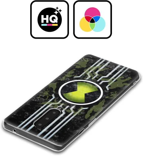 Vista 2 de Head Case Designs Funda de gel suave con licencia oficial de Ben 10: Alien Force Omnitrix Graphics compatible con Google Pixel 8