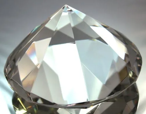 Vista 5 de ezshoponline, inc. Classic 3.937 in Crystal Diamond Show Your Passion Jewel pisapapeles