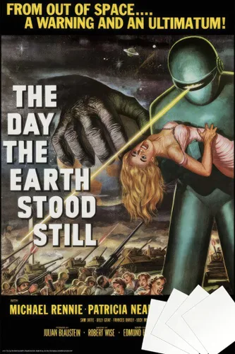 Vista 10 de The Day The Earth Stood Still - Movie Poster (Regular Style) (Size: 24" x 36") (Laminated Poster)