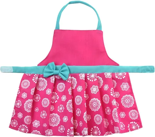 Vista 4 de Set de accesorios de repostería y delantal de Sophia para muñecas de 18 pulgadas, rosa Accesorios para hornear + Delantal