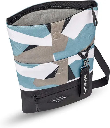Vista 6 de Sherpani Pica, bolso cruzado pequeño, de nailon, bolso cruzado ligero, bolso cruzado para mujer, Summer Camo