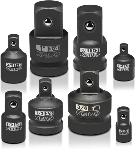 Vista 6 de NEIKO 30237A Adaptador de impacto de 3/4" hembra a 1/2" macho Adaptador de reducción de enchufe Para uso con pistolas de impacto/llaves, barras