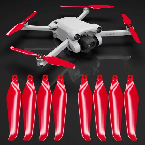 Vista 9 de Master Airscrew Hélices Stealth para DJI Mini 3 Pro y Mini 4 Pro - Negro, 4 hélices en set