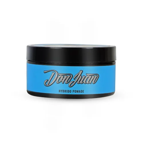 Vista 2 de Don Juan Hybrido Pomade A base de agua Fijación fuerte Alto brillo Extractos de plantas naturales y minerales oceánicos Aroma de brisa