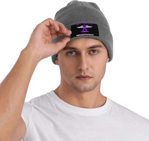 Vista 7 de Beanie Hat Unisex Stretchy Hat Soft Warmth Knit Hat Cap for Men & Women
