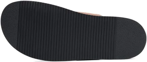 Vista 5 de Marrkesh - Pantuflas cómodas de cuero para hombre Plantilla acolchada y suela de goma duradera