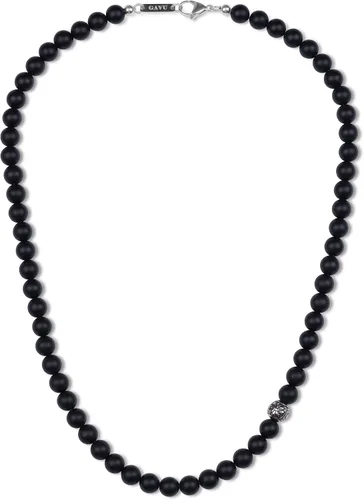 Vista 15 de GAVU Collar de cuentas de gemas semipreciosas de 8mm para hombres, collares de cristal curativos para hombres ojo de tigre rojo