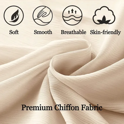 Vista 2 de RonFoxi Chiffon Shawl Wraps Scarves for Formal Evening Party Dress, Bride Bridesmaid Shawl for Wedding