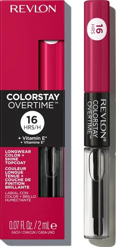 Vista 19 de Revlon Lápiz labial líquido con brillo de labios transparente, colorStay Overtime Lipcolor, relleno de calcetines para mujeres, 005 Infinite 005