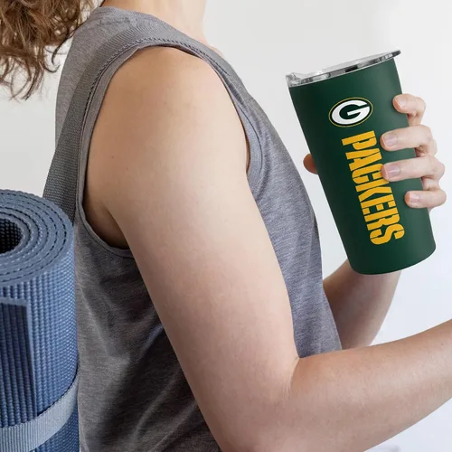 Vista 4 de Rico Industries Vaso de fútbol NFL suave al tacto, fácil agarre